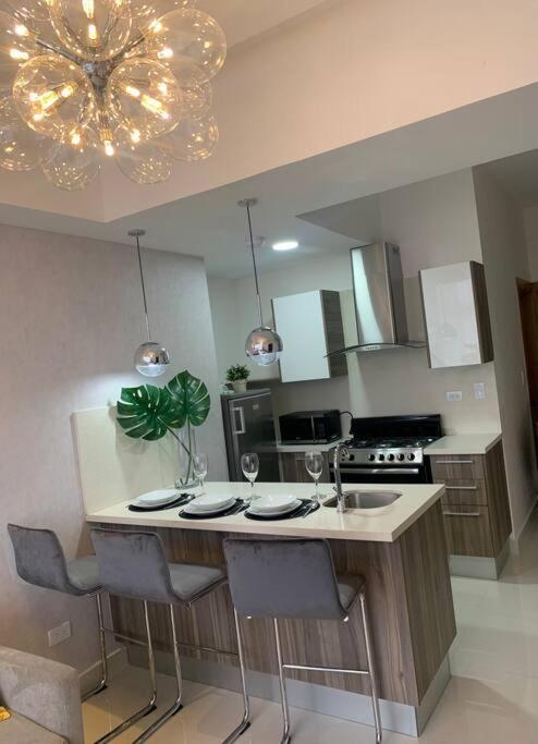 1Br Luxury Apartment Pool, Gym, Rooftop サントドミンゴ エクステリア 写真